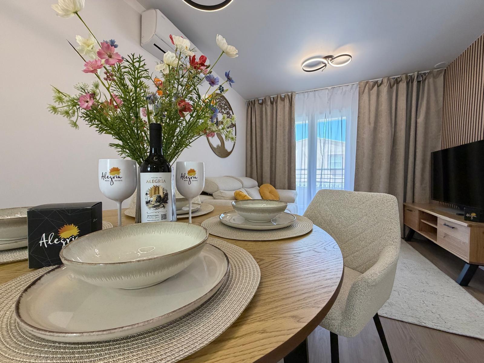 Garden in apartment for sale in Torrevieja
