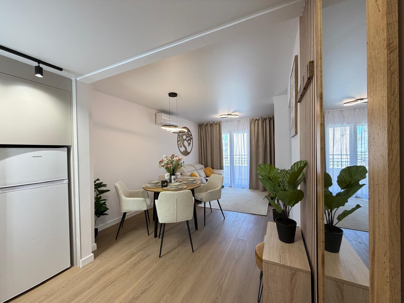 Pool area in apartment for sale in Torrevieja