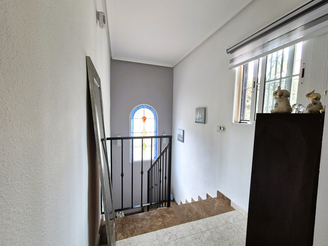 Pool area in villa for sale in Villamartin