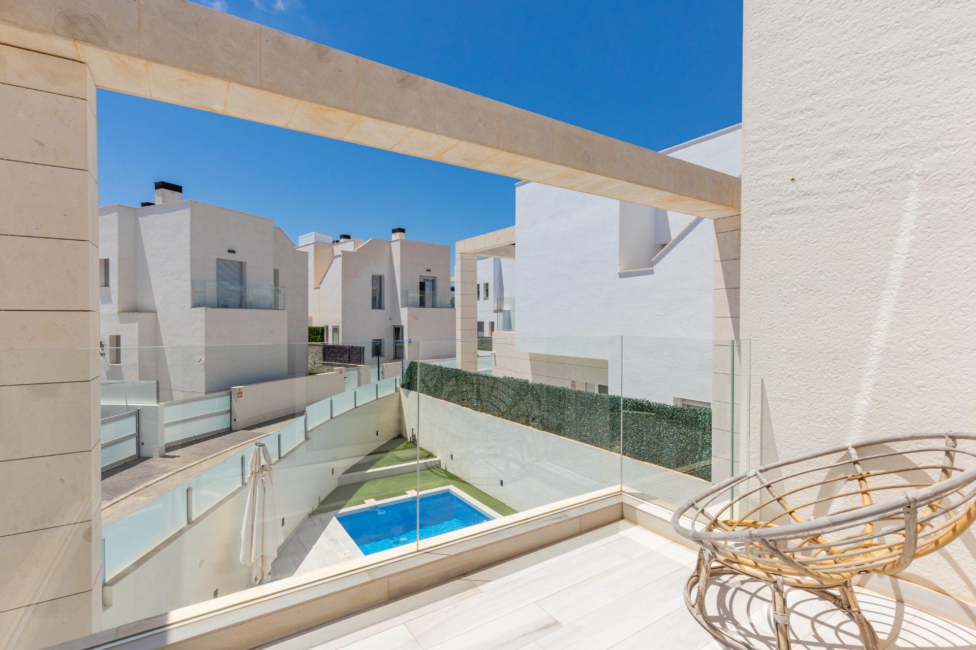 Living room in villa for sale in Orihuela Costa