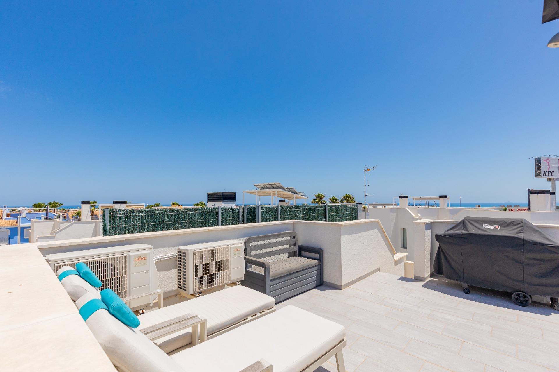Bathroom in villa for sale in Orihuela Costa