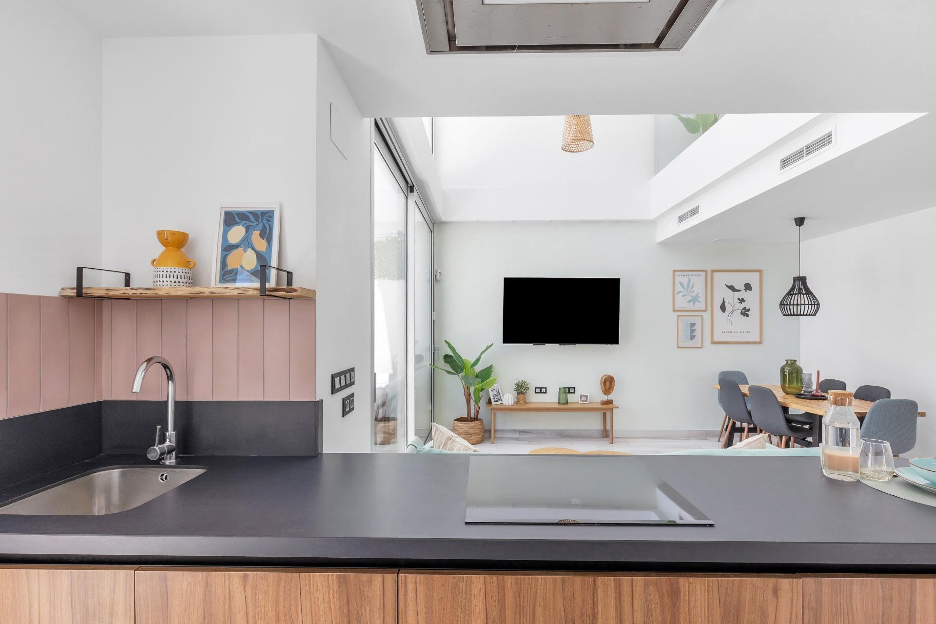 Dining area in villa for sale in Orihuela Costa