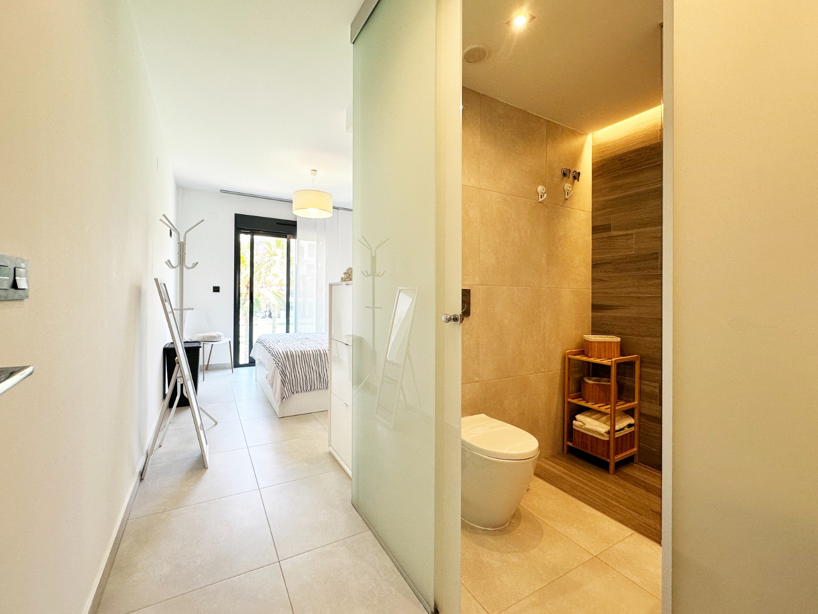 Pool area in penthouse for sale in Guardamar del Segura
