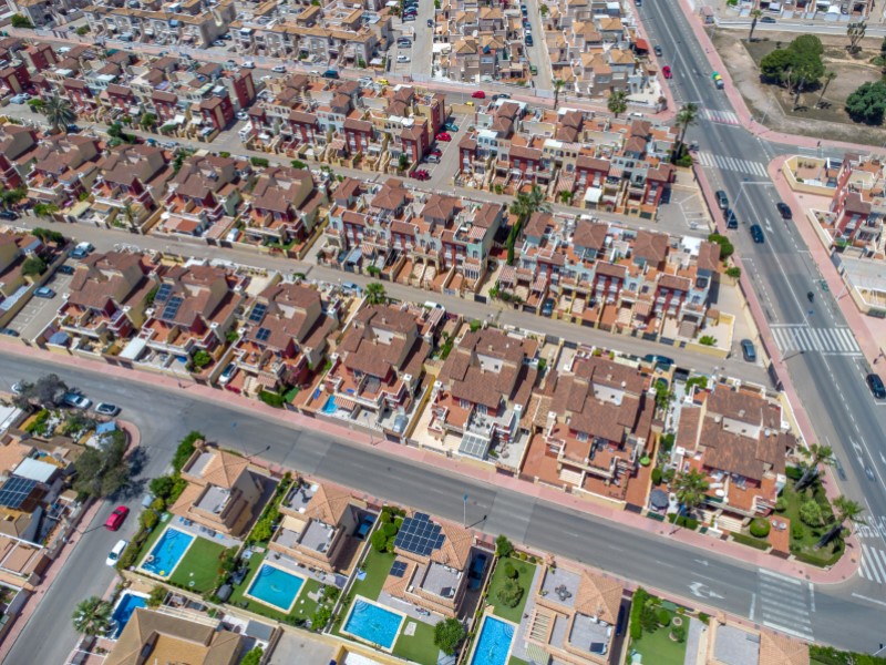 Garden in terraced for sale in Torrevieja