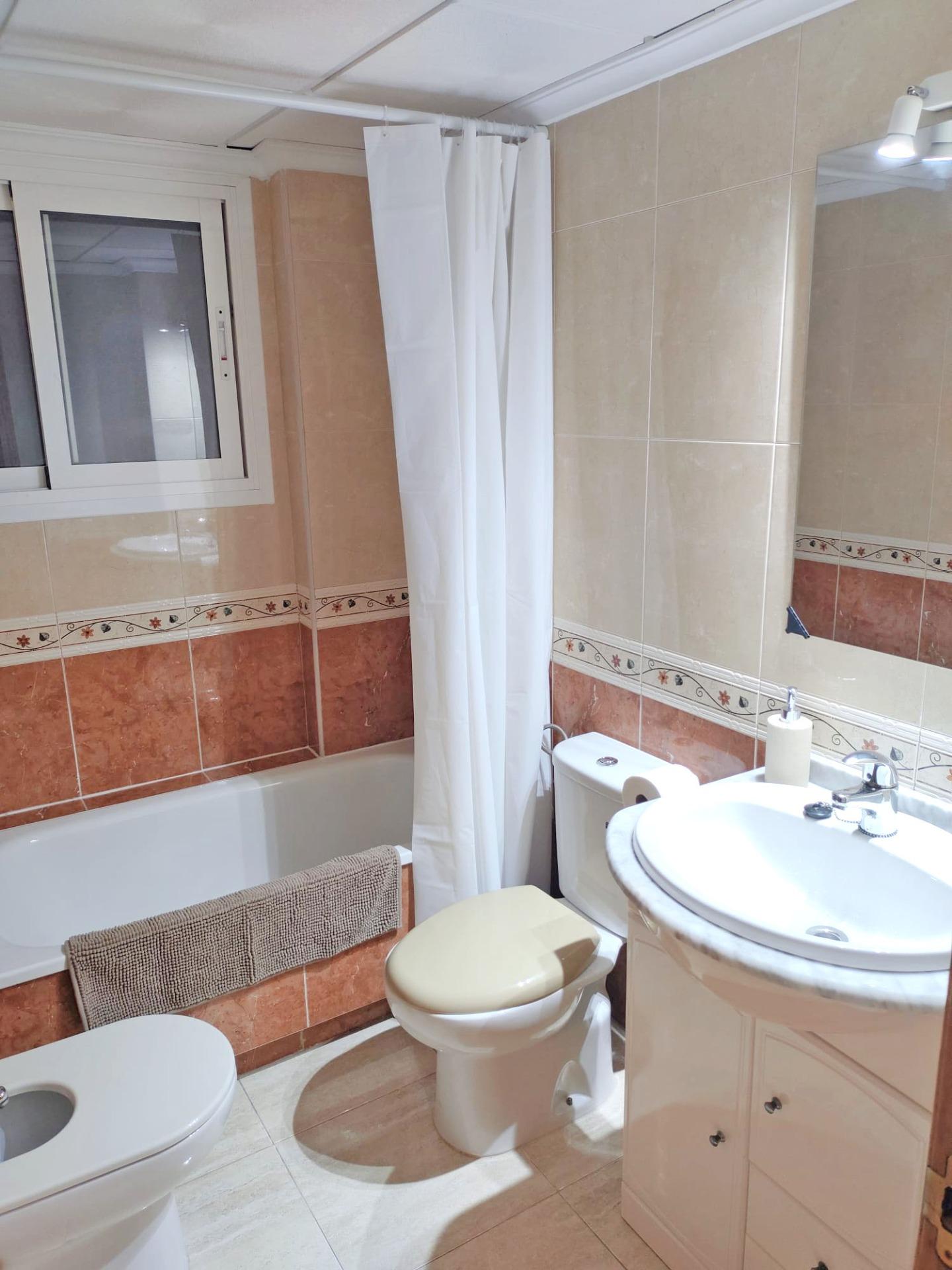 Pool area in apartment for sale in Guardamar del Segura