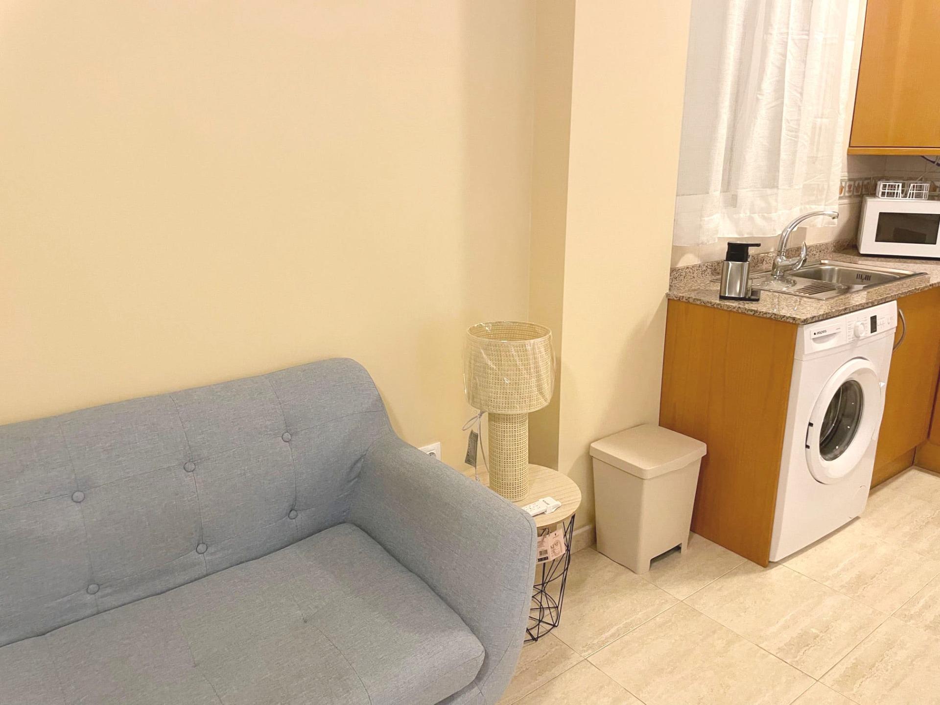 Pool area in apartment for sale in Guardamar del Segura