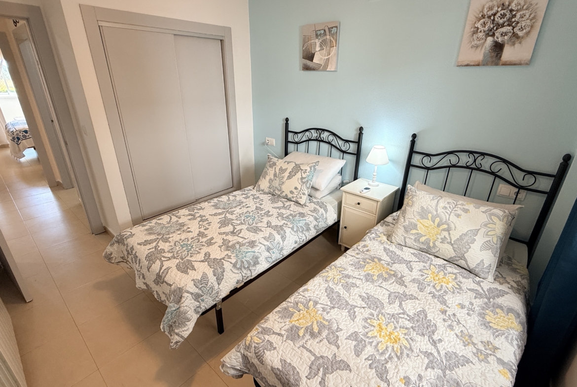 Dining area in apartment for sale in Hacienda Riquelme Golf Resort