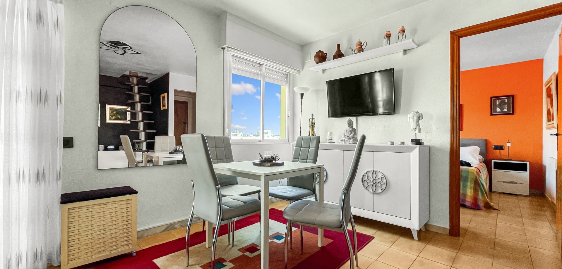 Terrace in apartment for sale in Torrevieja
