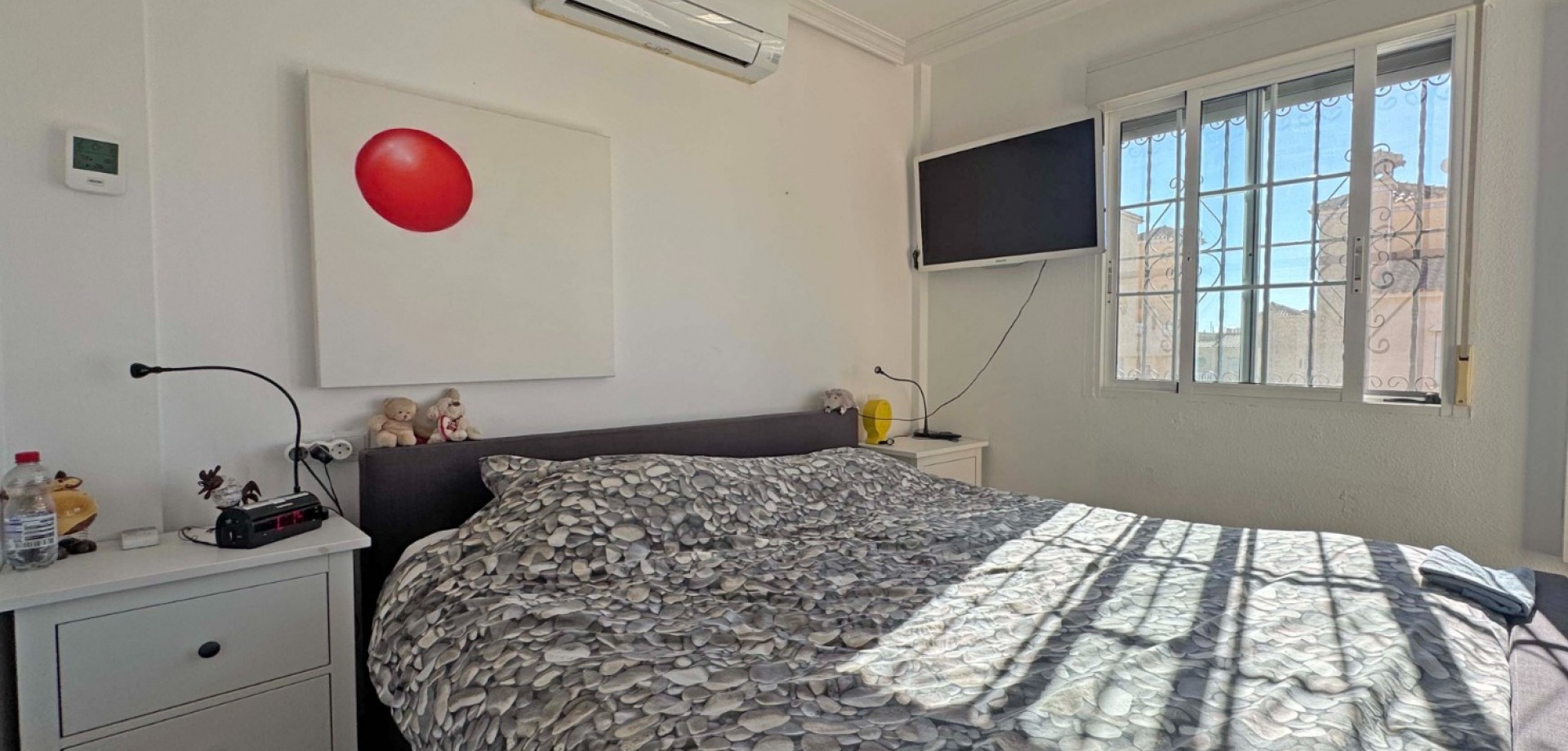 Master bedroom in terraced for sale in Orihuela Costa