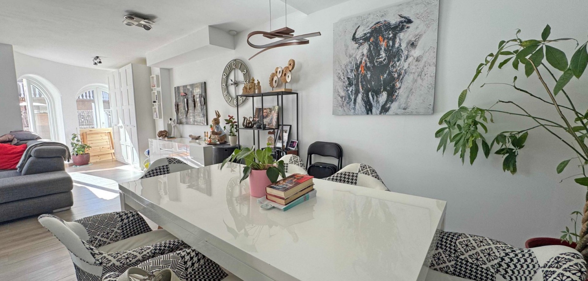 Dining area in terraced for sale in Orihuela Costa