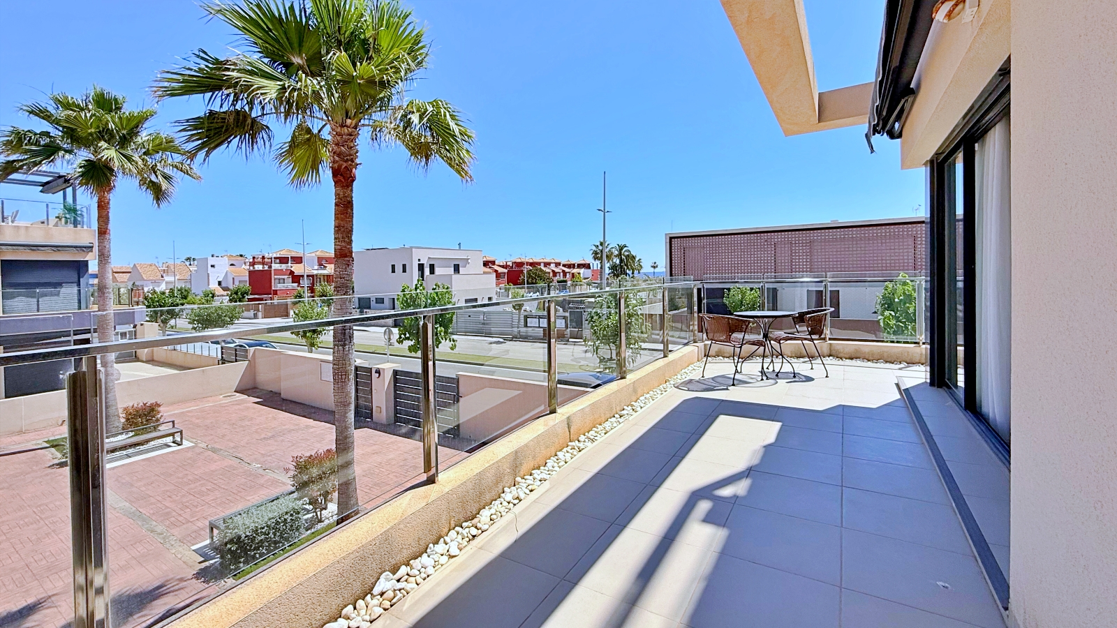 Master bedroom in penthouse for sale in Pilar de La Horadada