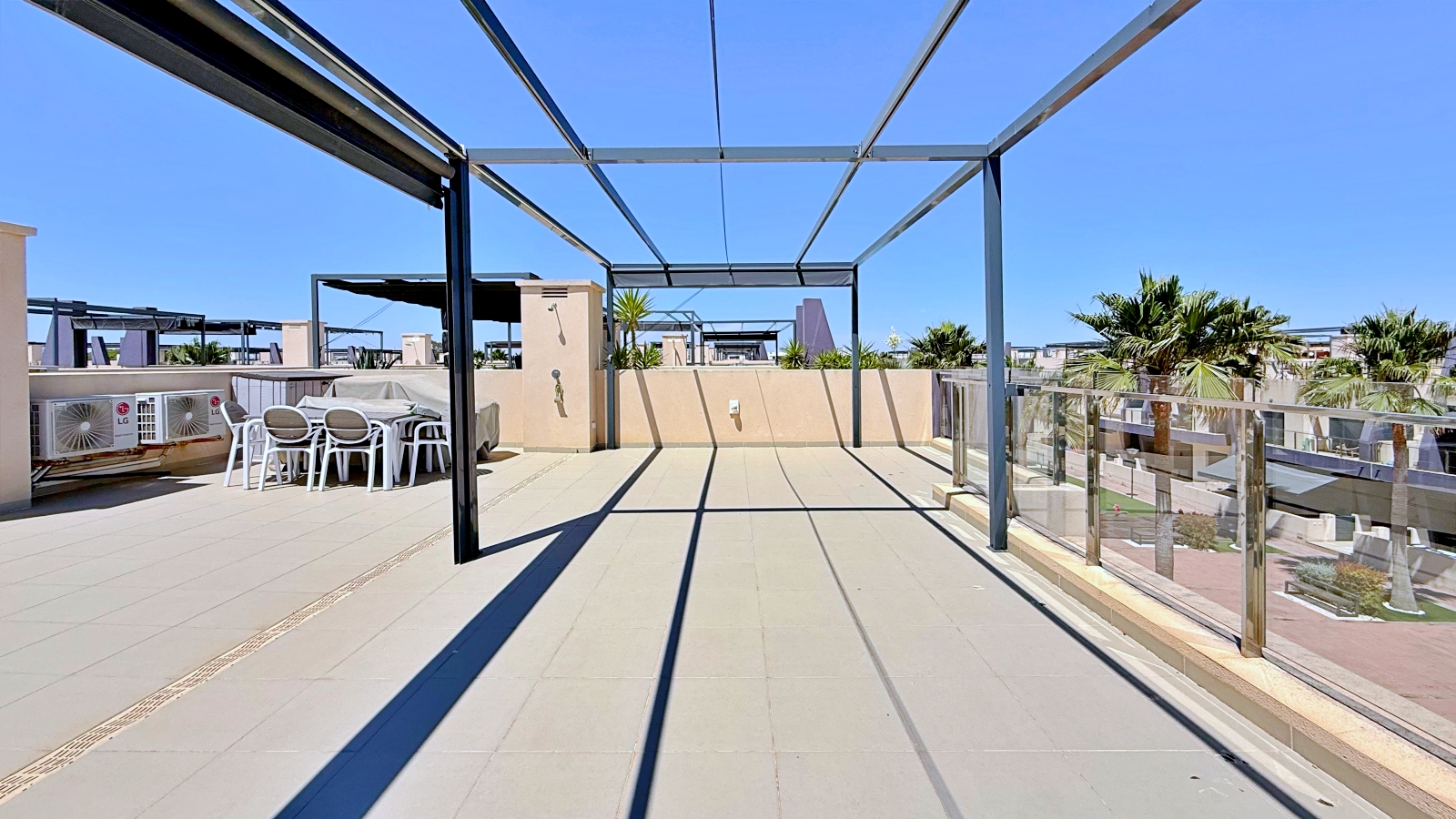 Pool area in penthouse for sale in Pilar de La Horadada