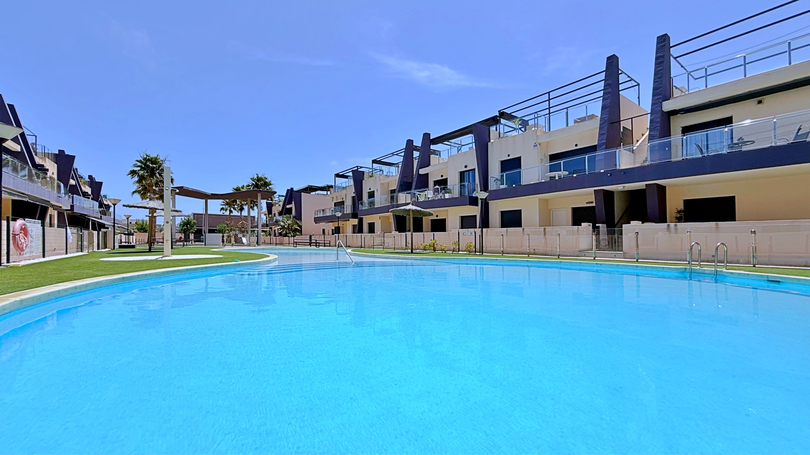 Living room in penthouse for sale in Pilar de La Horadada