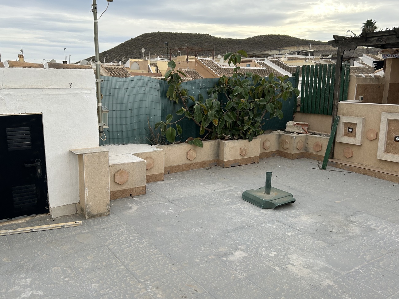 Master bedroom in villa for sale in Camposol