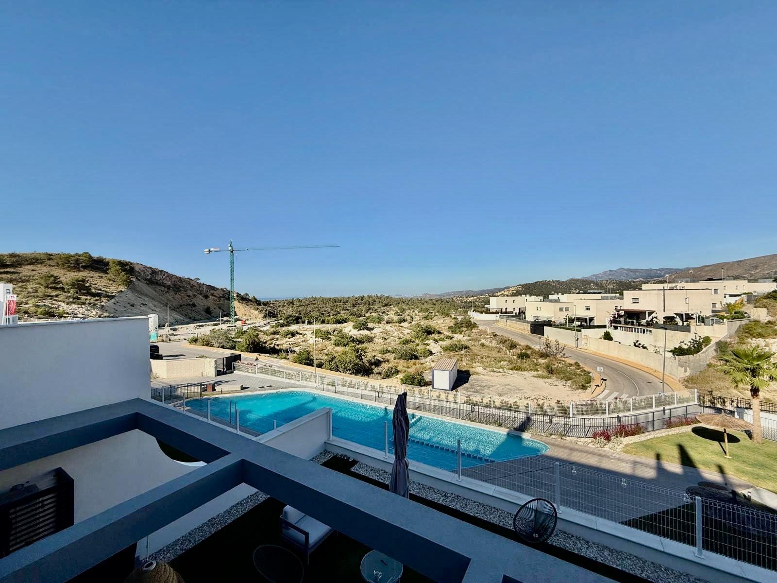 Terrace in apartment for sale in Finestrat