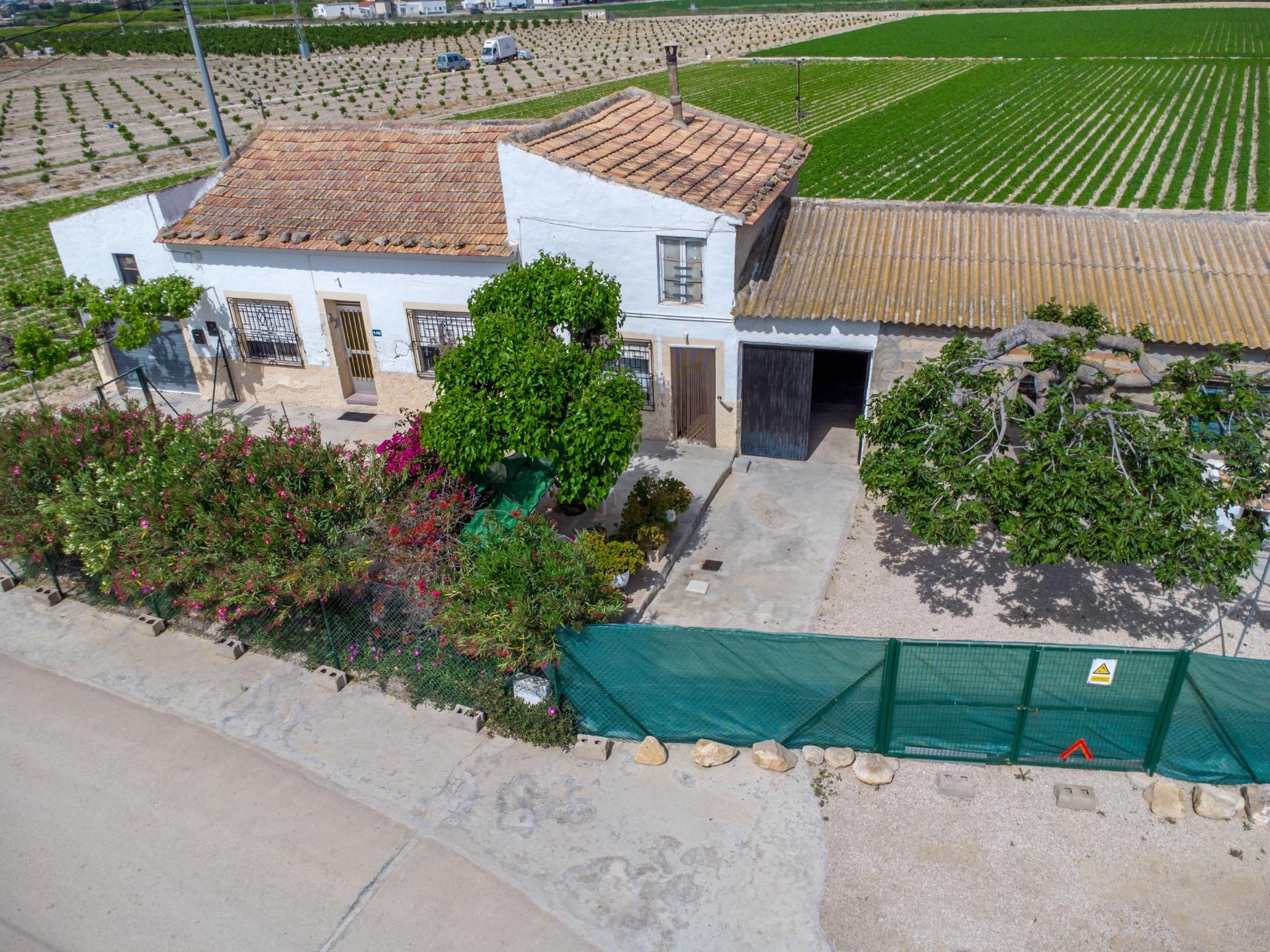 Master bedroom in finca for sale in Orihuela