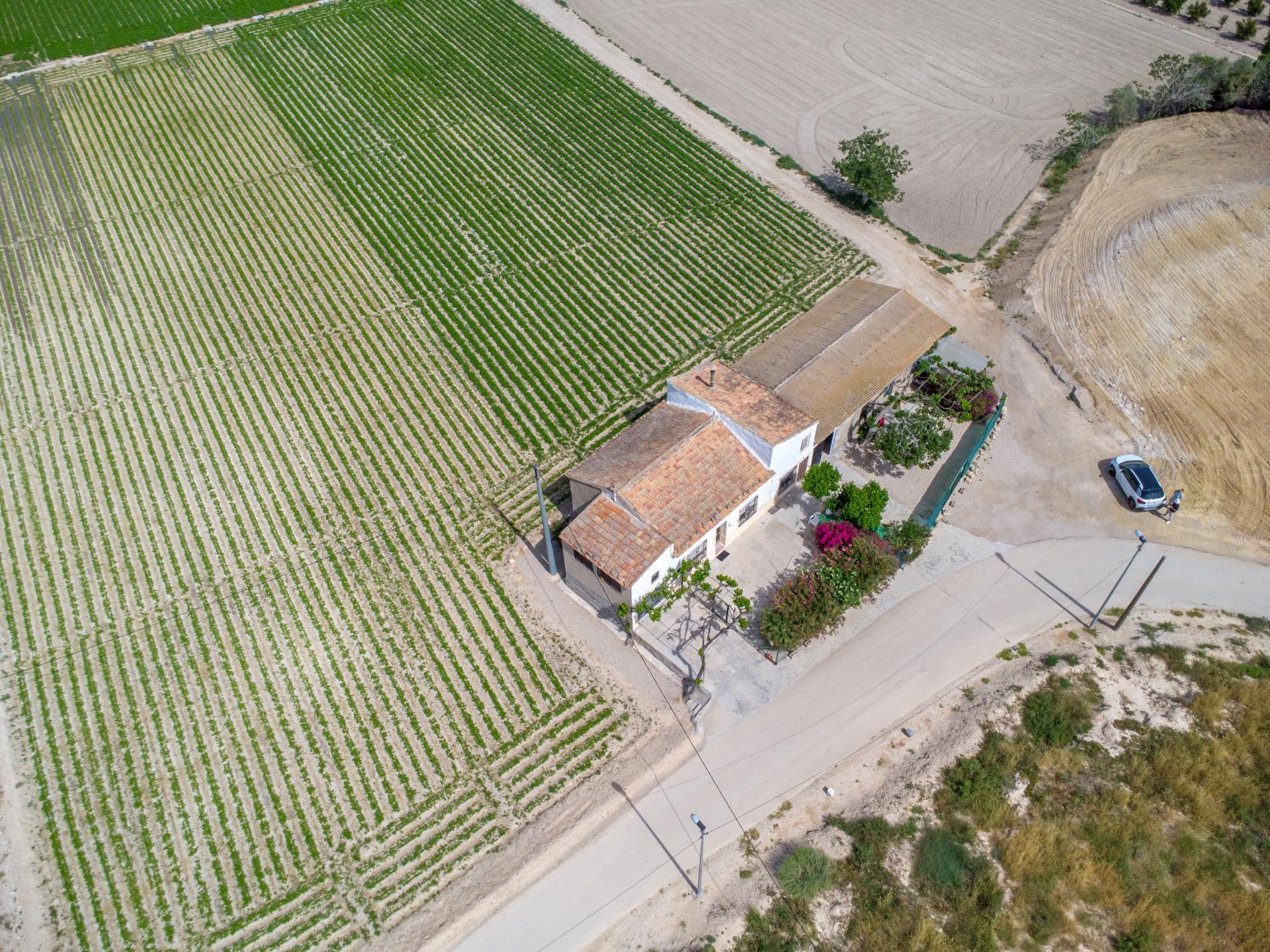 Dining area in finca for sale in Orihuela