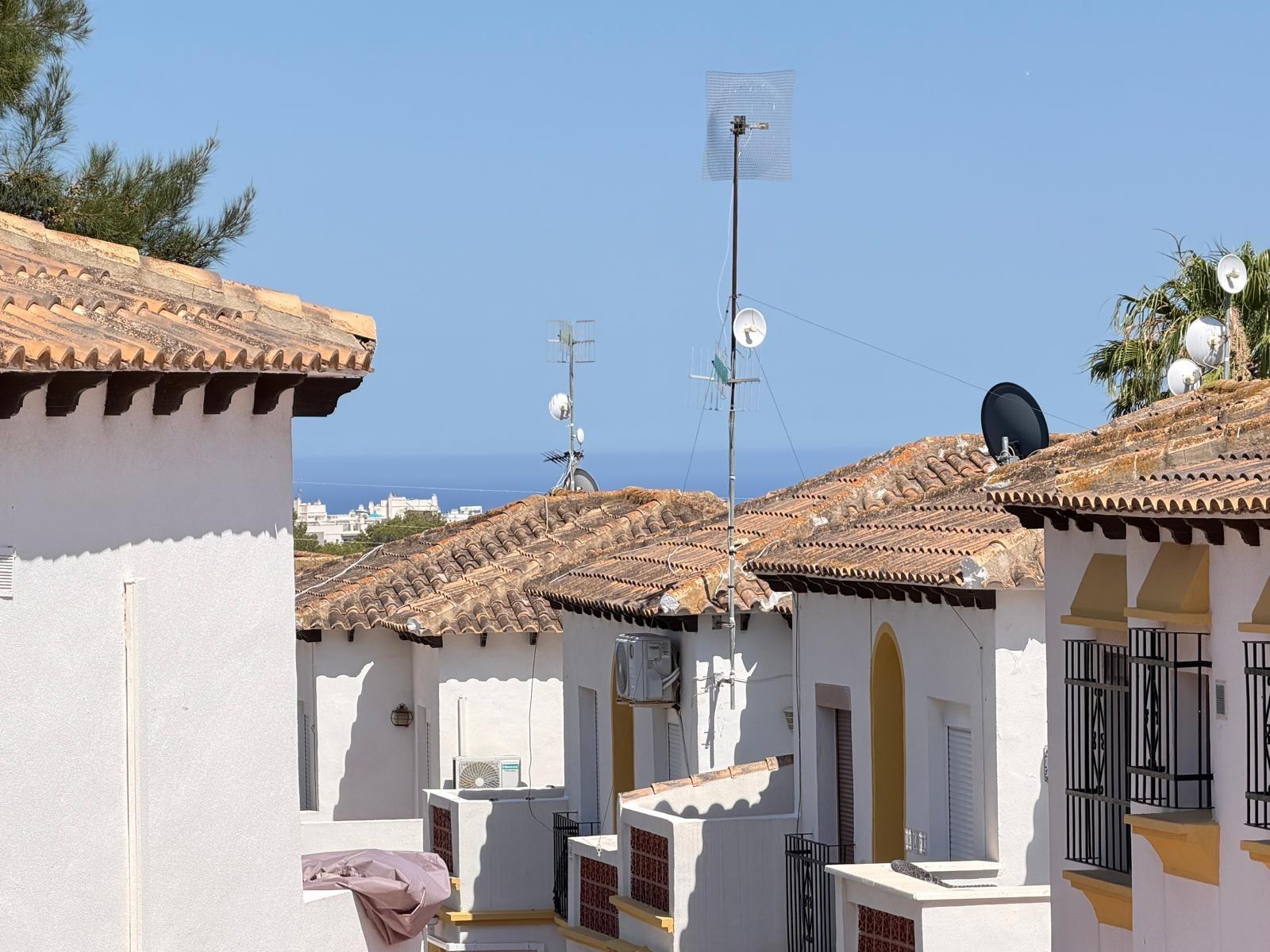 Living room in apartment for sale in San Miguel de Salinas