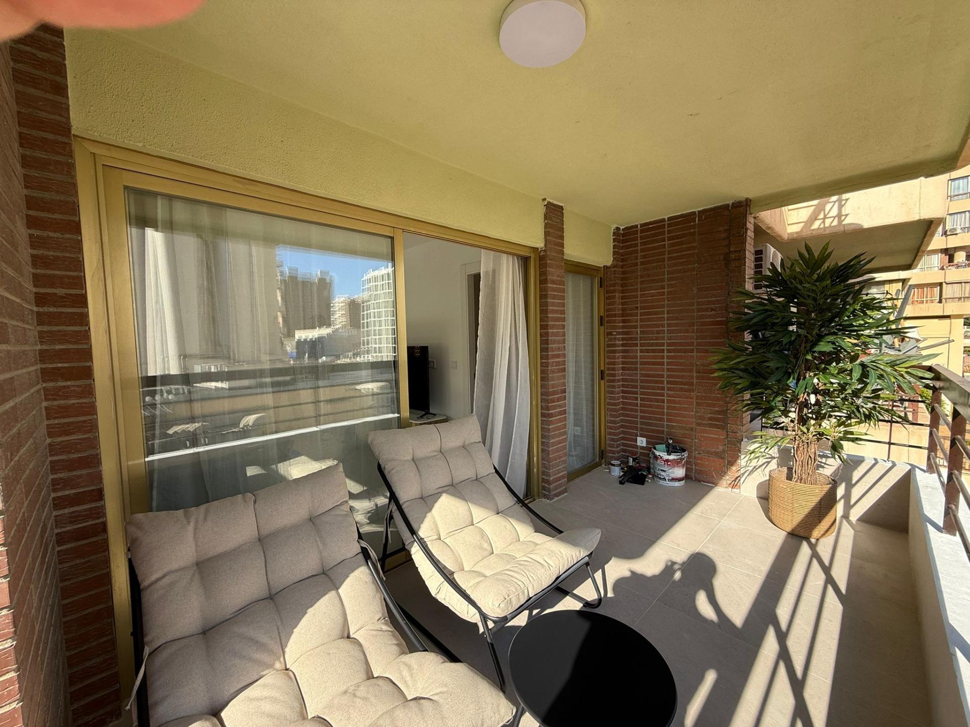 Luksusapartament i Rincón de Loix – 50 m² med privat terrasse og strand i 300 m