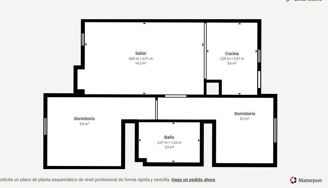 Exterior view in bungalow for sale in Torrevieja