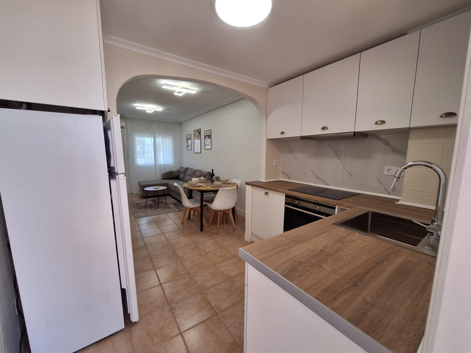 Terrace in bungalow for sale in Torrevieja
