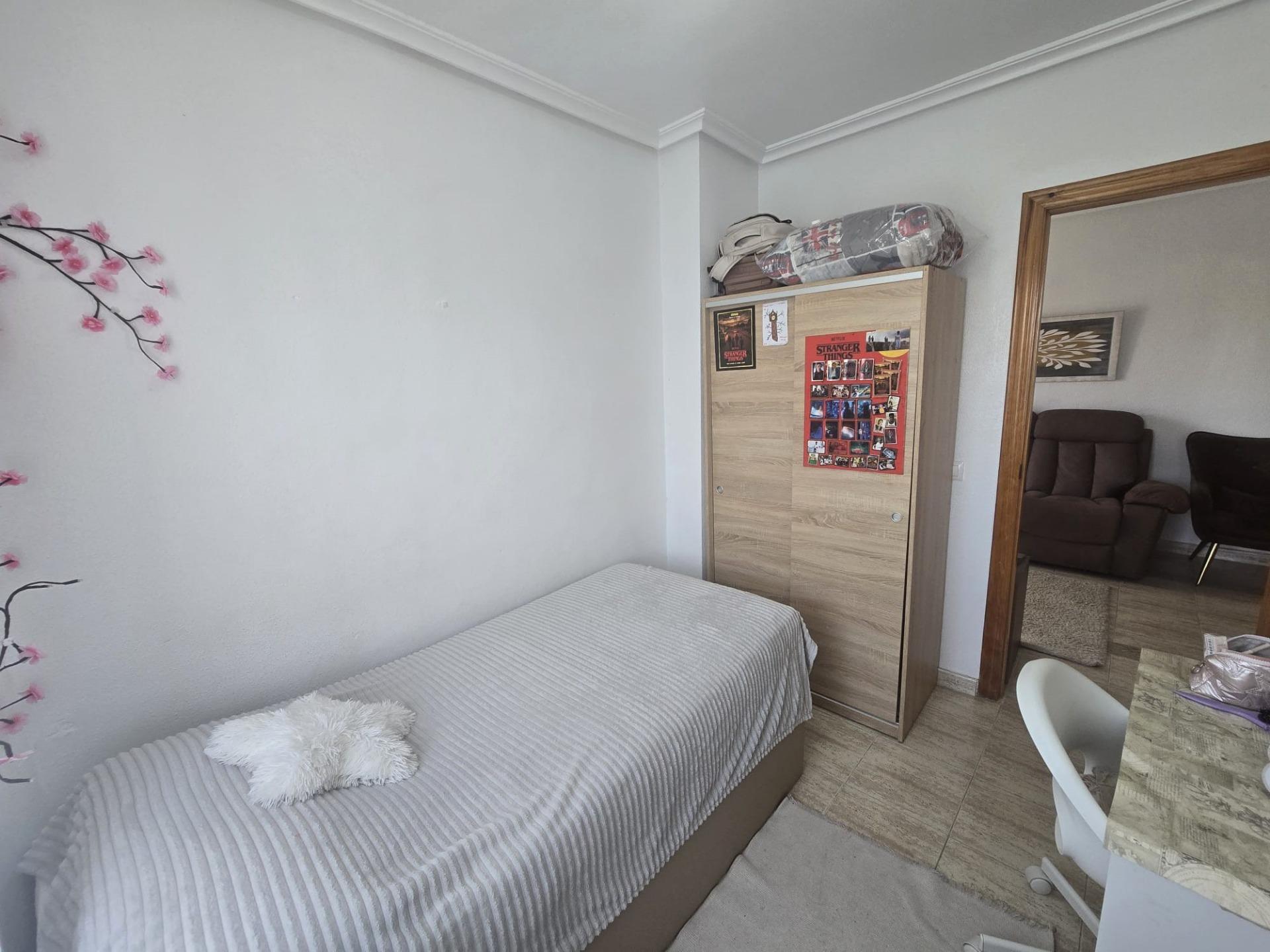 Garden in apartment for sale in Torrevieja