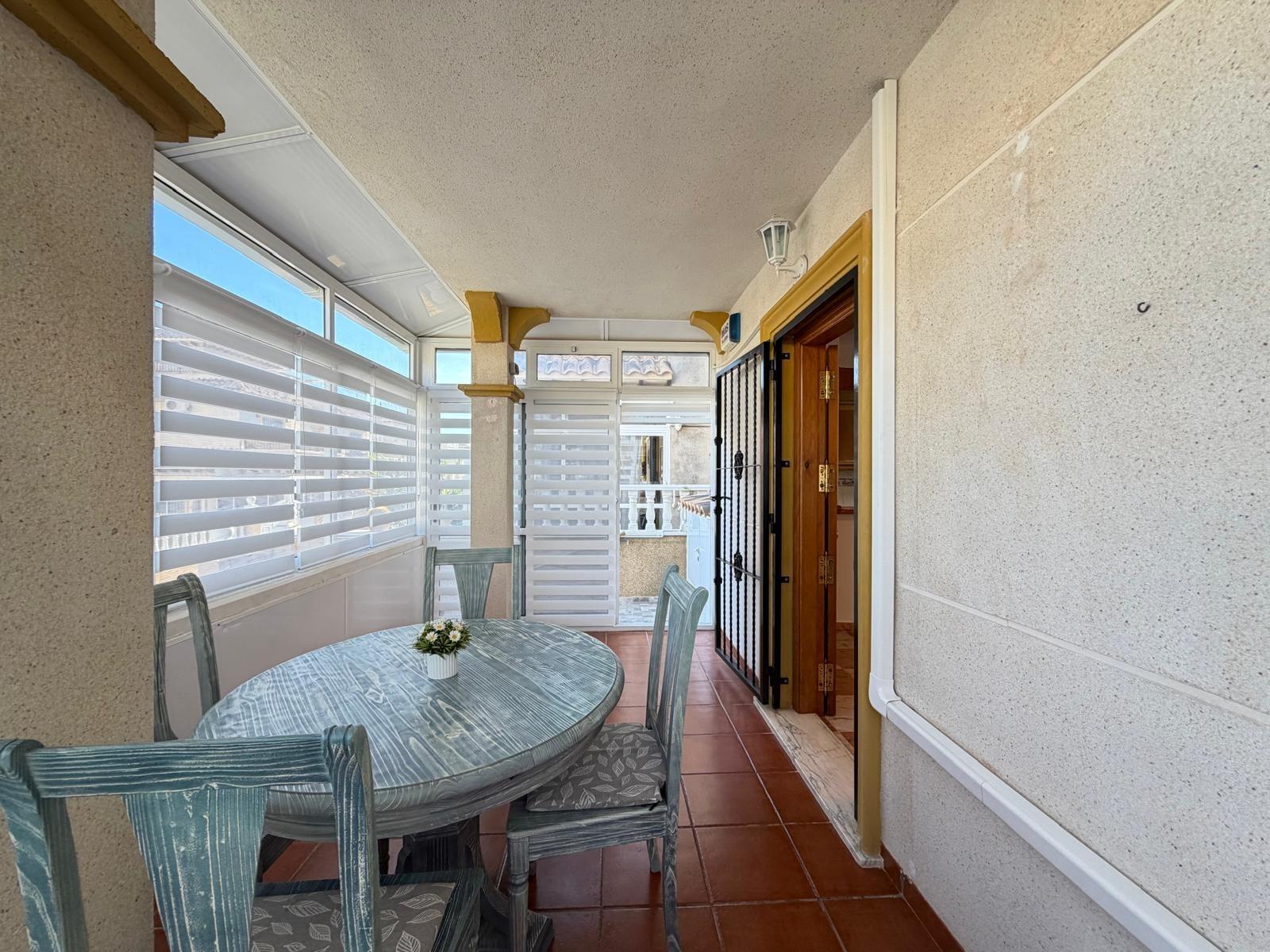 Pool area in terraced for sale in Orihuela Costa