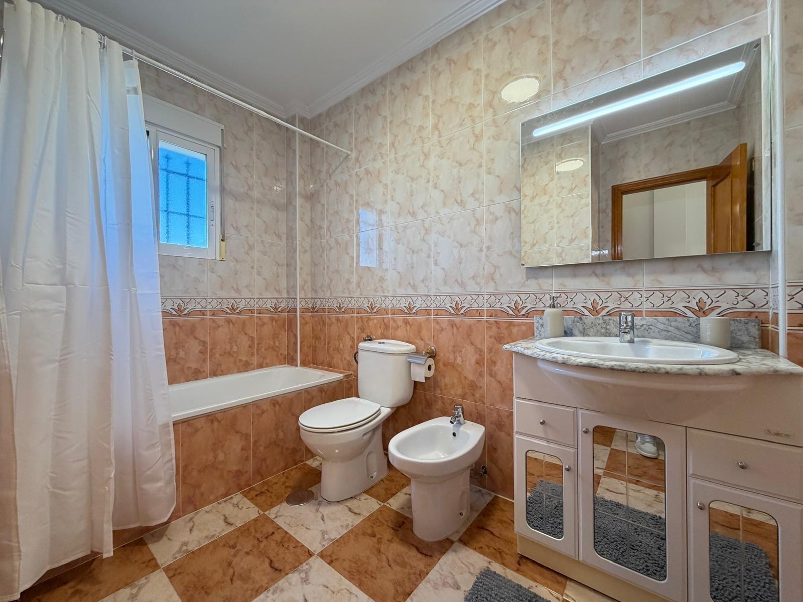 Master bedroom in terraced for sale in Orihuela Costa
