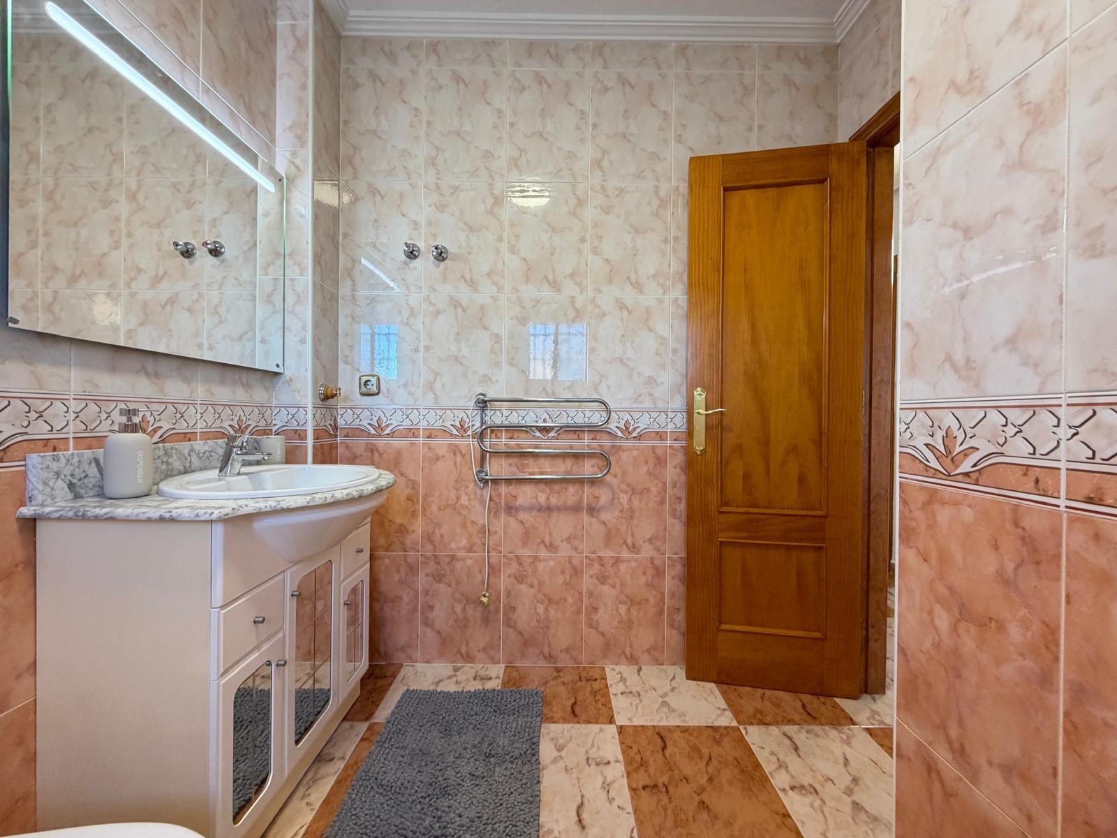 Pool area in terraced for sale in Orihuela Costa