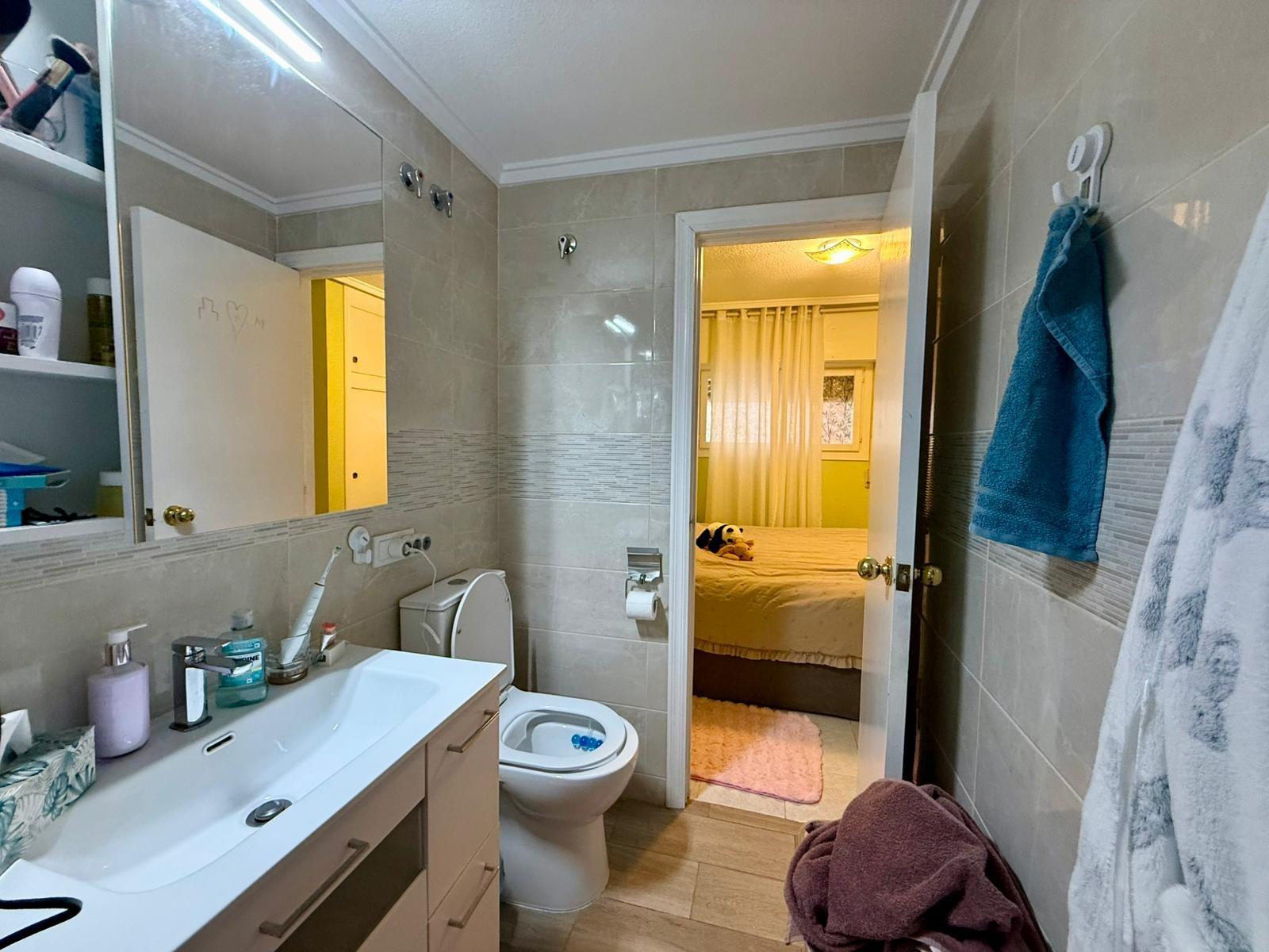 Bathroom in apartment for sale in Torrevieja