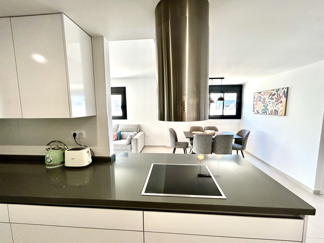 Living room in apartment for sale in Los Dolses