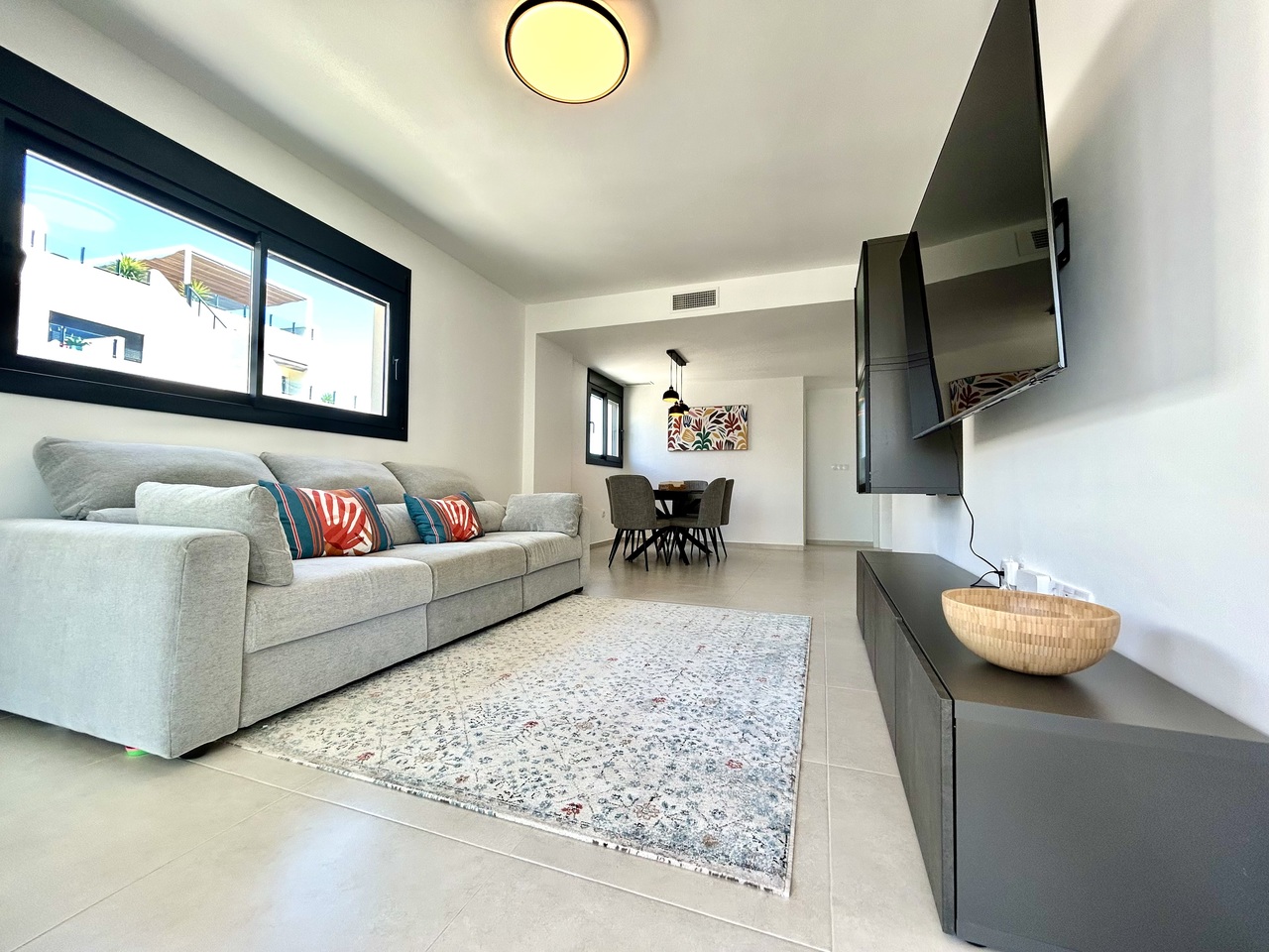 Garden in apartment for sale in Los Dolses