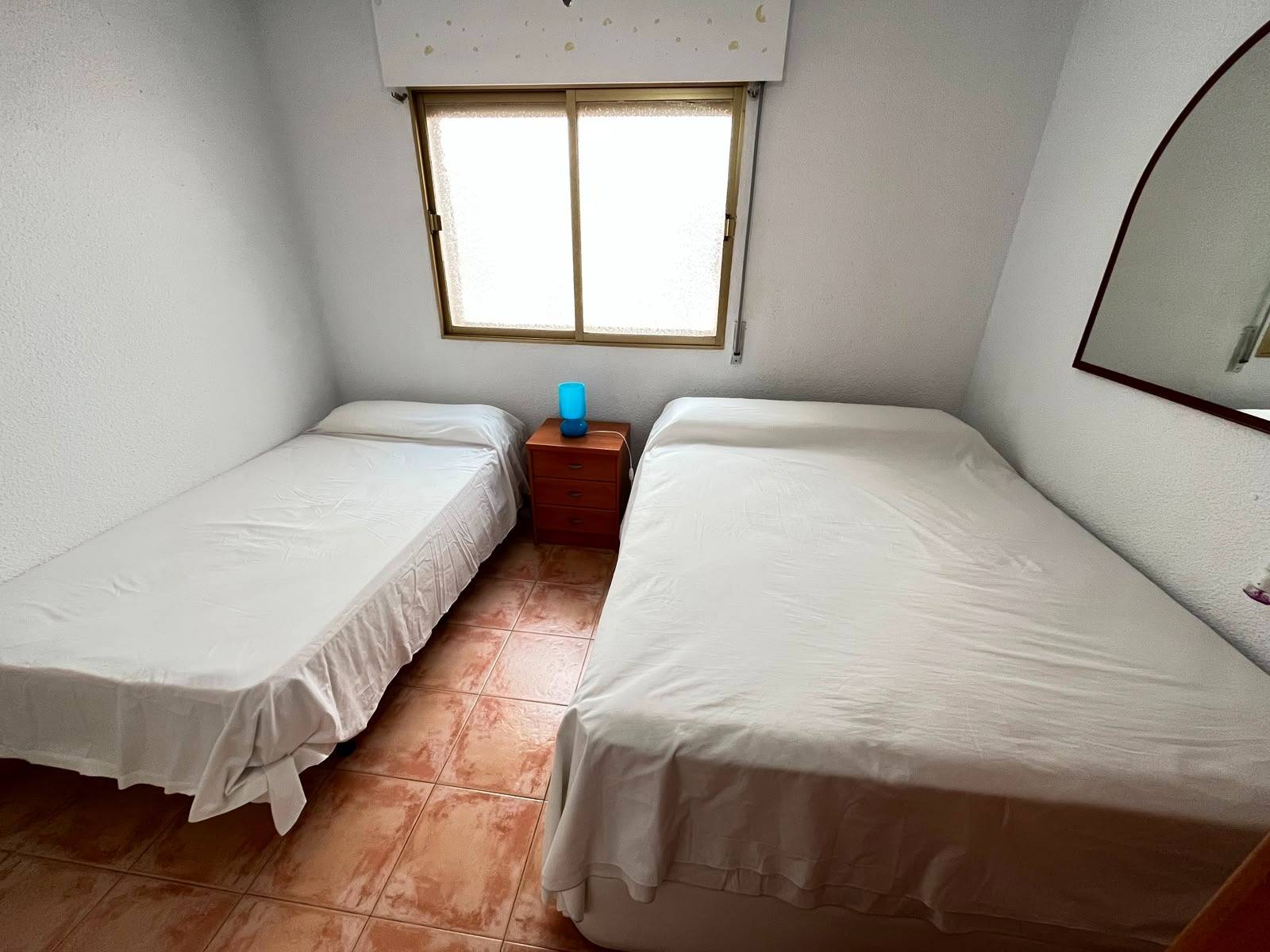 Master bedroom in apartment for sale in Lo Pagan