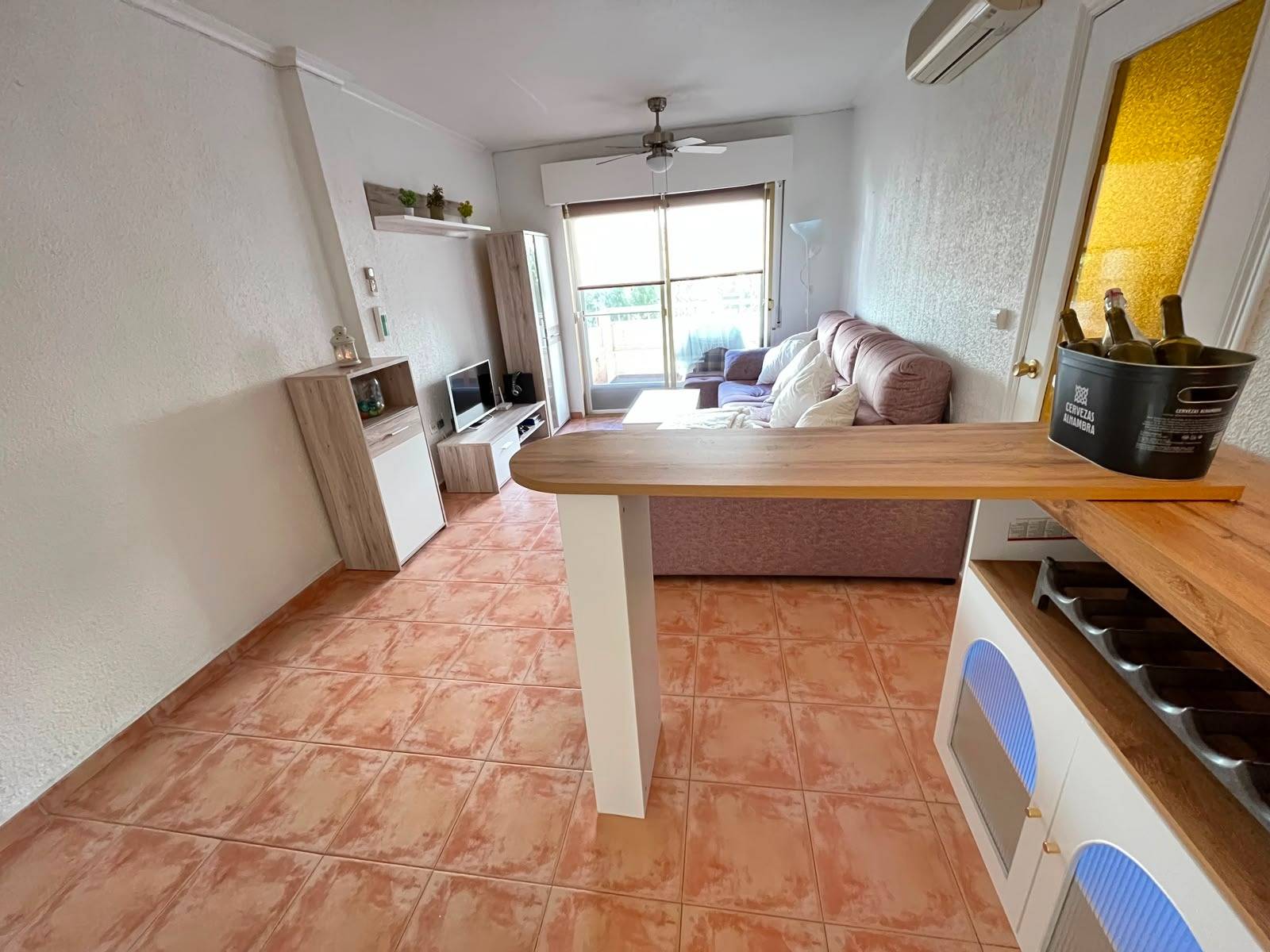 Living room in apartment for sale in Lo Pagan