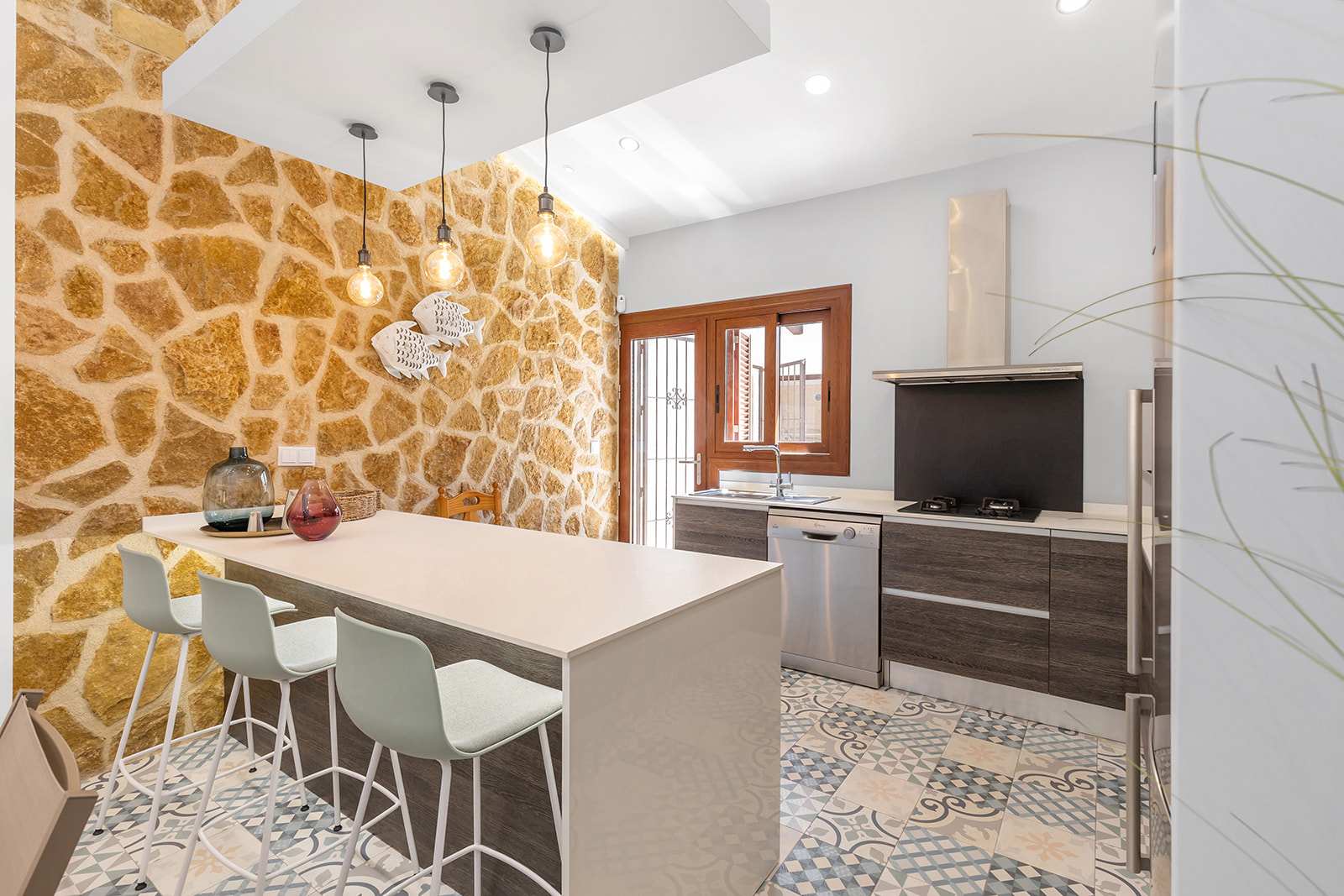 Terrace in villa for sale in Orihuela Costa
