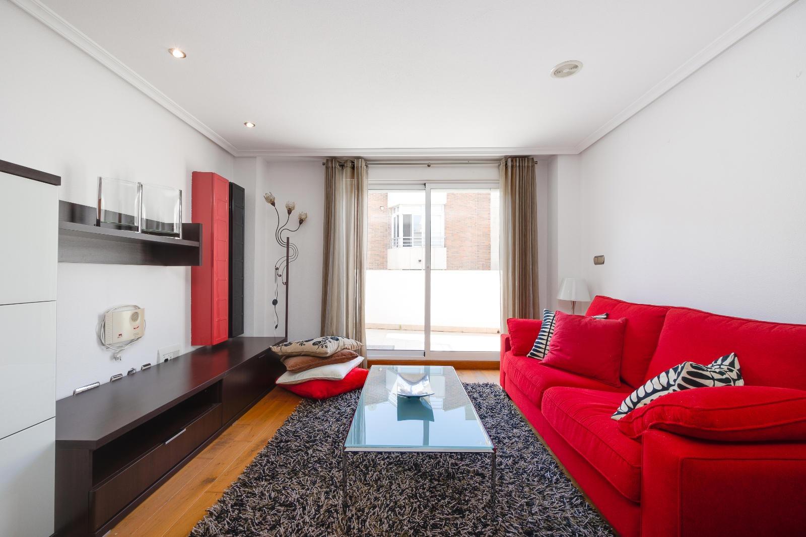 Master bedroom in penthouse for sale in Torrevieja