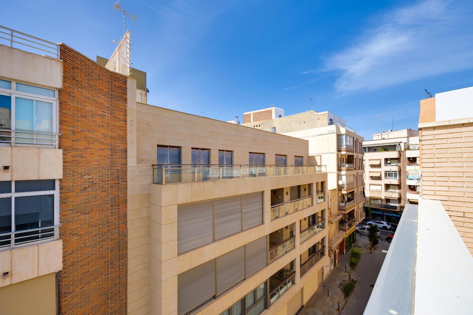 Exterior view in penthouse for sale in Torrevieja