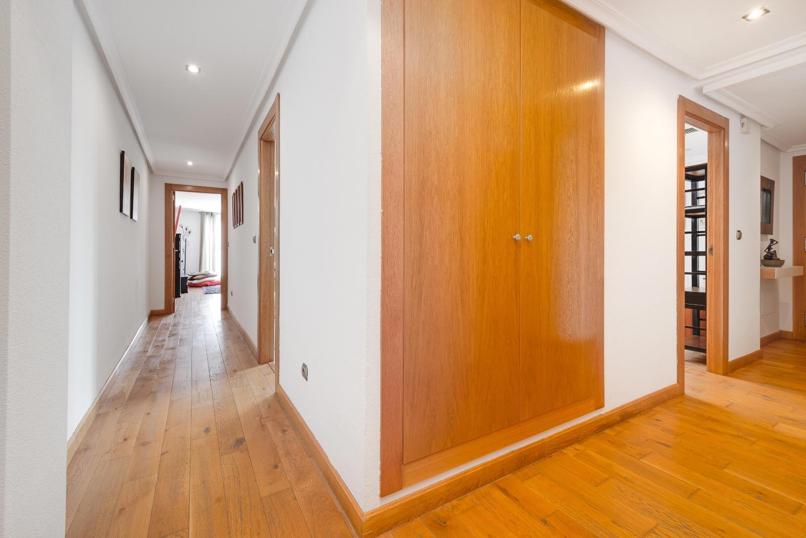 Pool area in penthouse for sale in Torrevieja