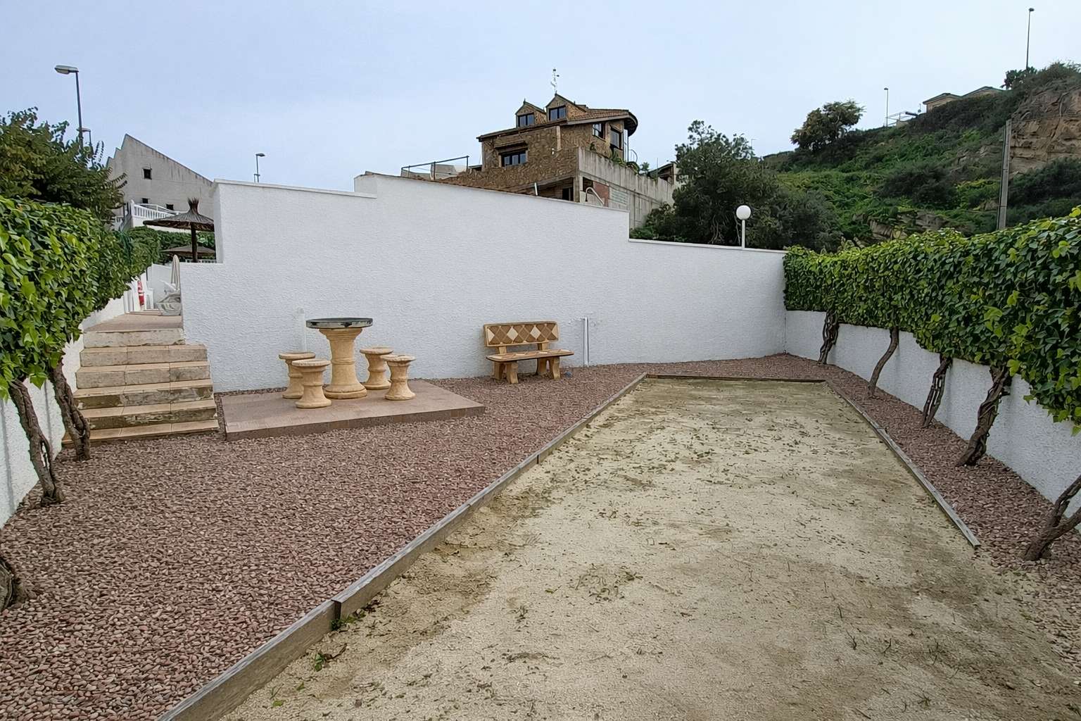 Living room in villa for sale in Rojales