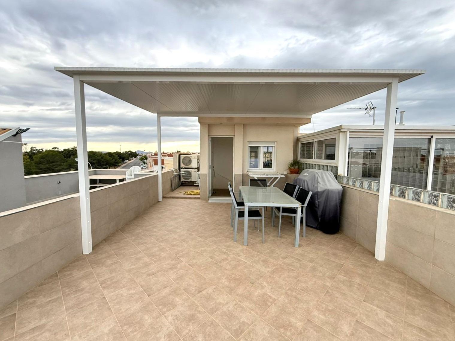 Exterior view in terraced for sale in Torrevieja