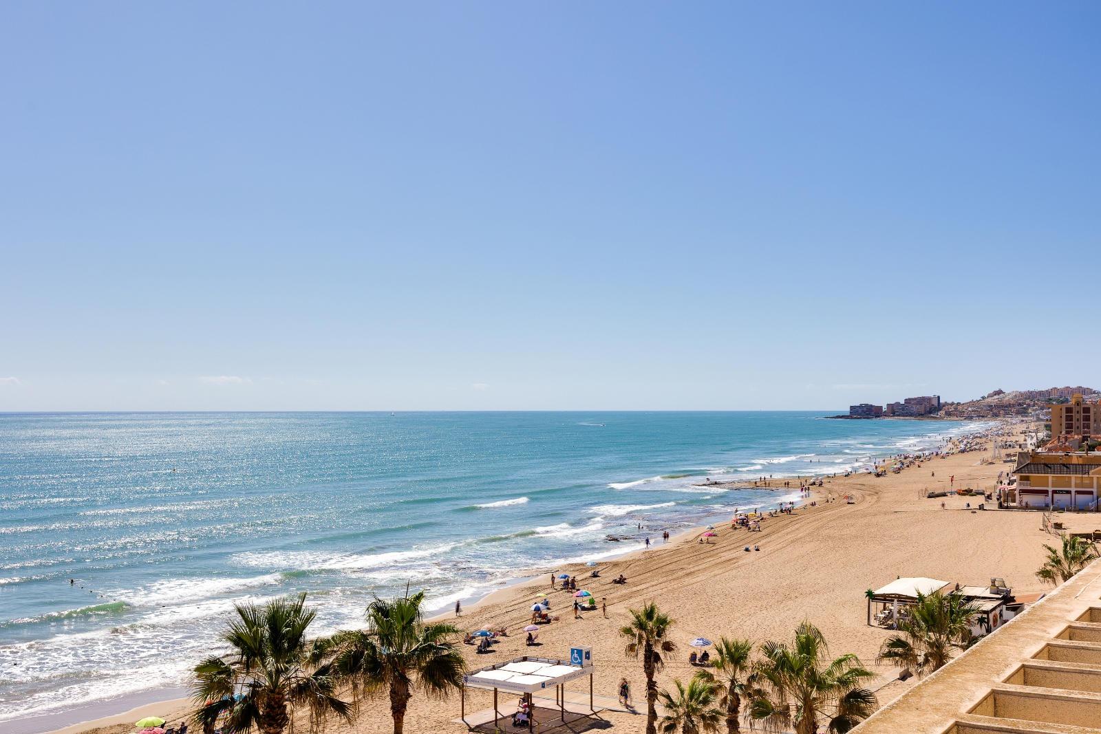 Pool area in apartment for sale in Torrevieja