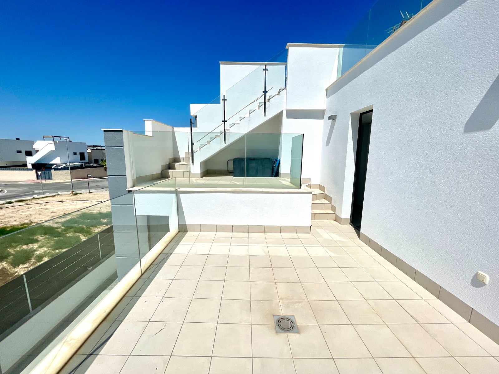 Master bedroom in villa for sale in Benijofar
