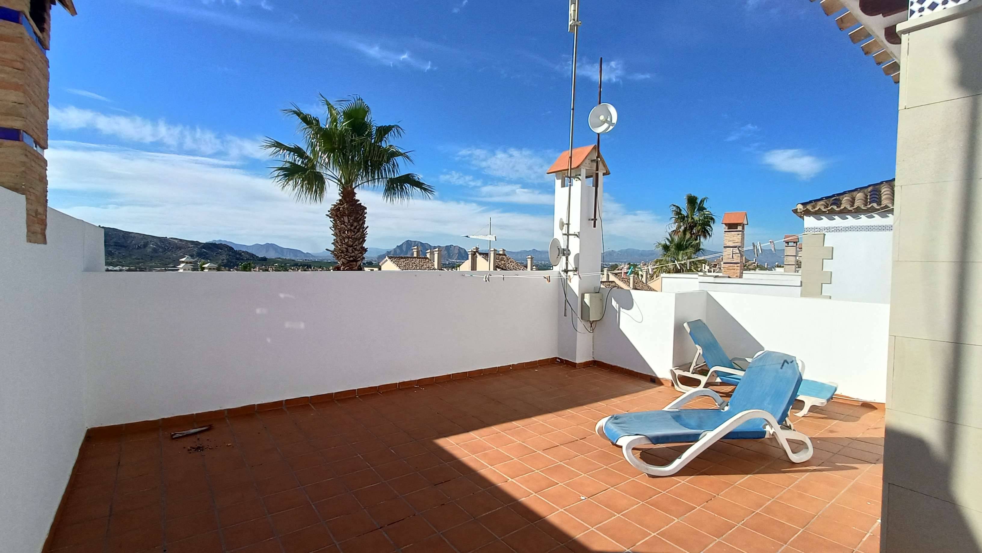 Pool area in villa for sale in Algorfa