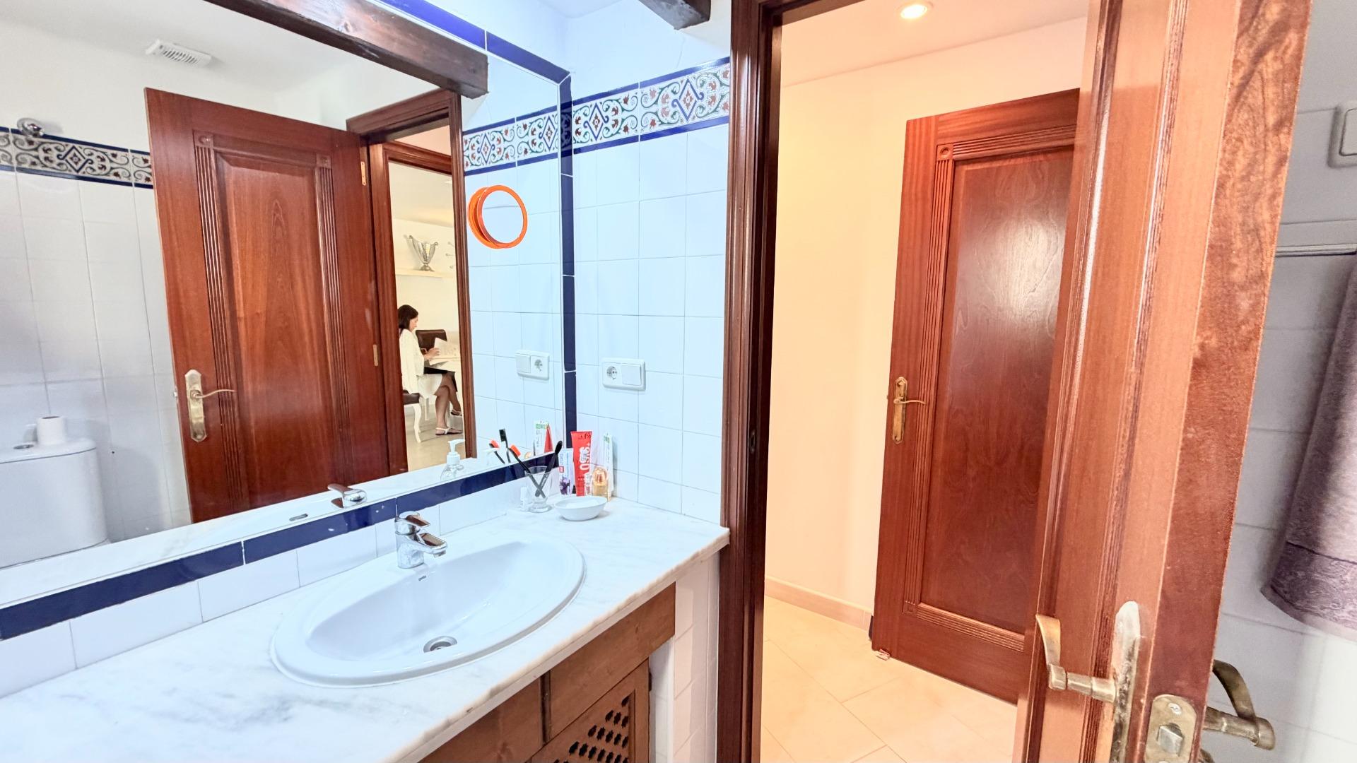 Garden in apartment for sale in Torrevieja