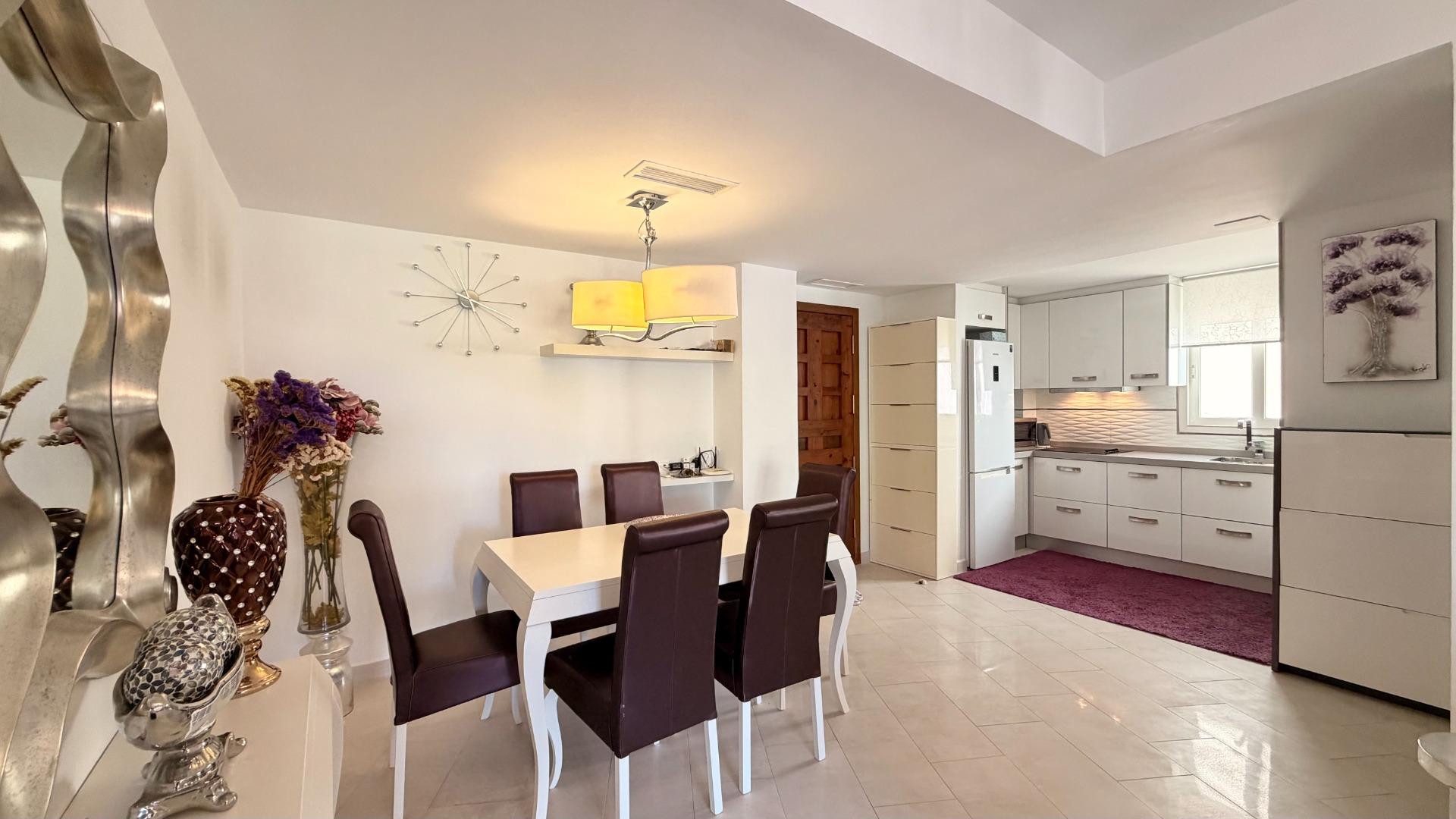 Pool area in apartment for sale in Torrevieja