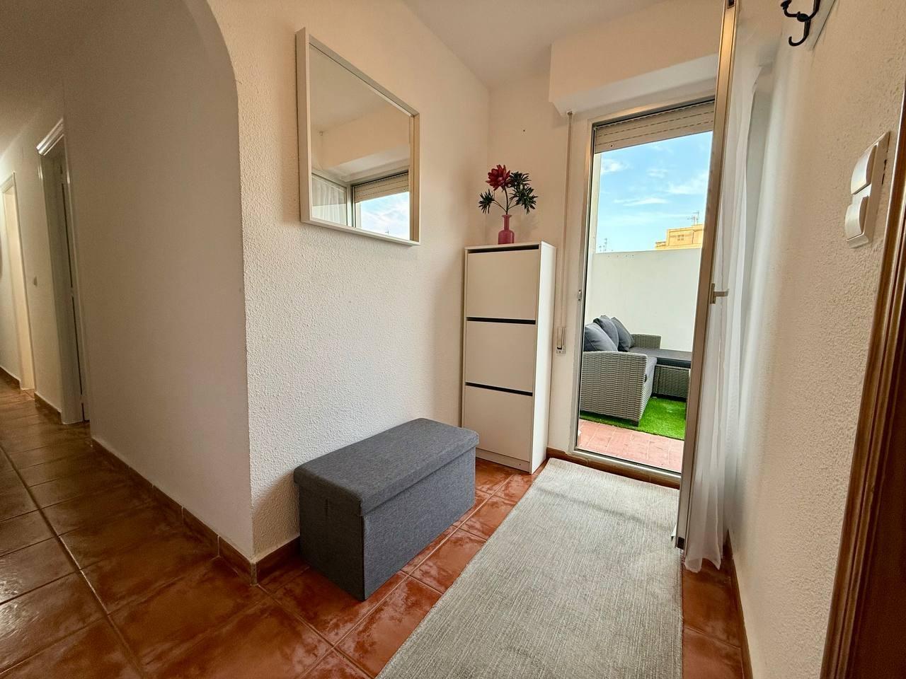 Garden in apartment for sale in Torrevieja