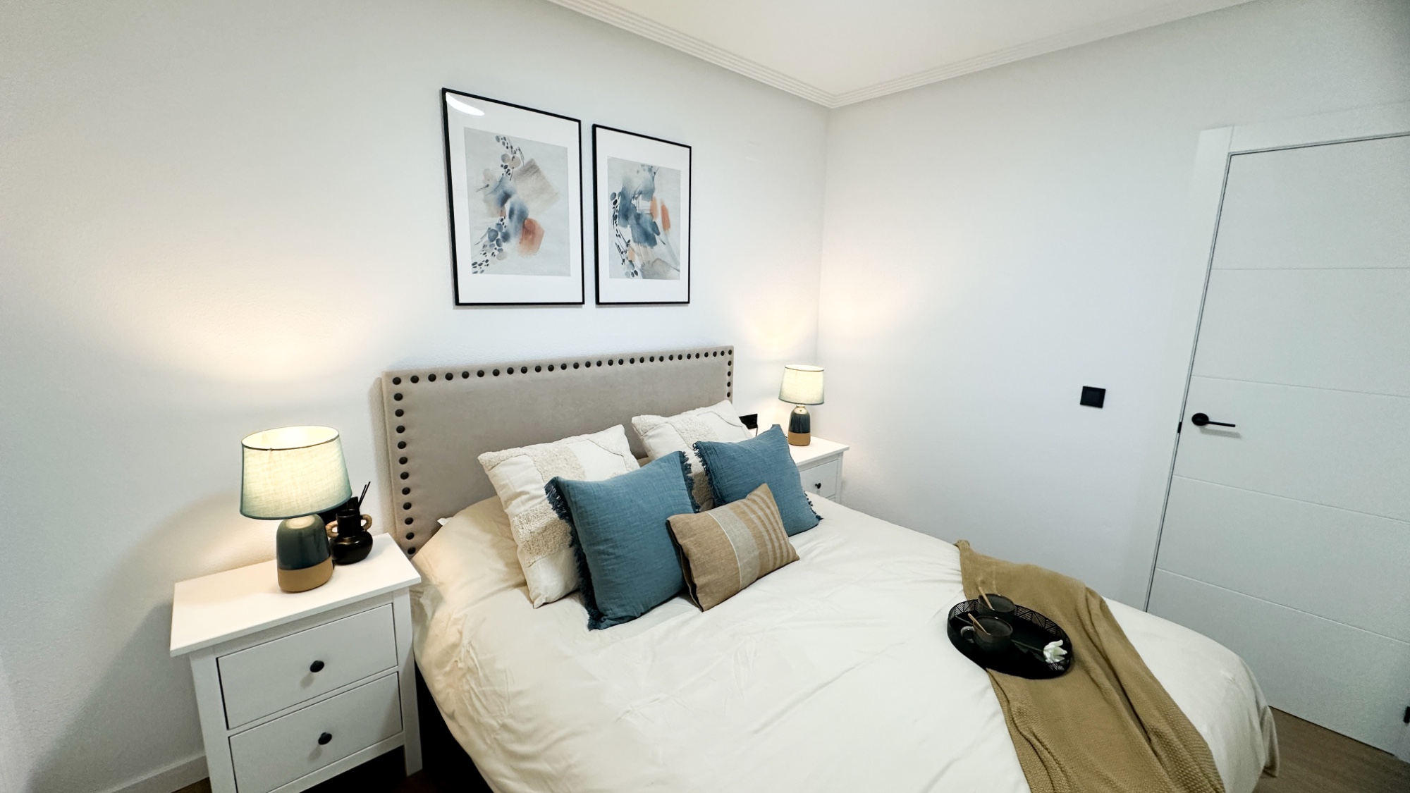 Master bedroom in apartment for sale in Orihuela Costa