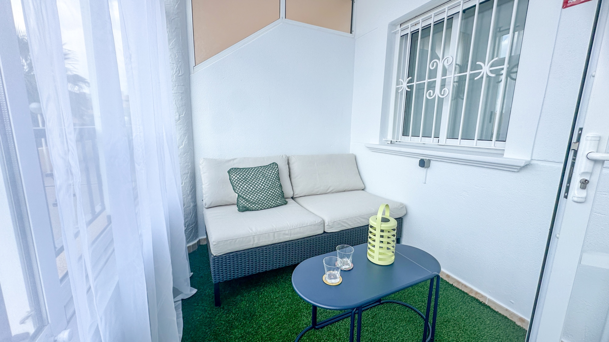 Pool area in apartment for sale in Orihuela Costa