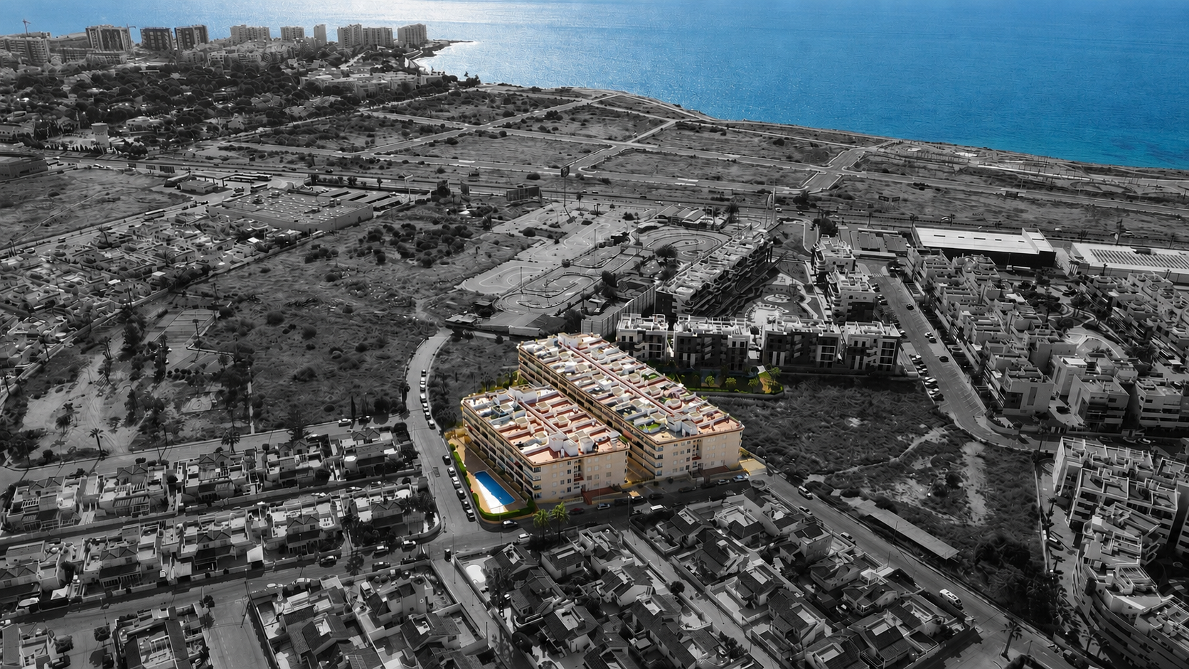 Bathroom in apartment for sale in Orihuela Costa
