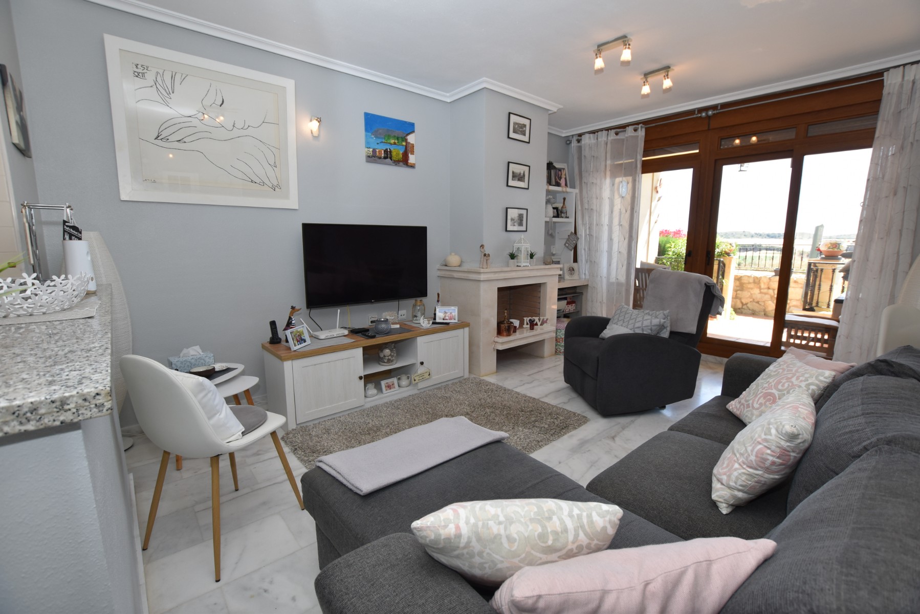 Dining area in apartment for sale in Algorfa
